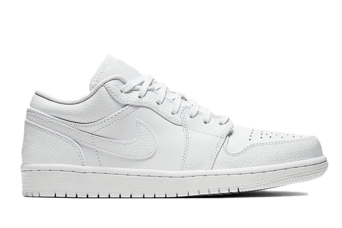 Jordan 1 Low Triple White