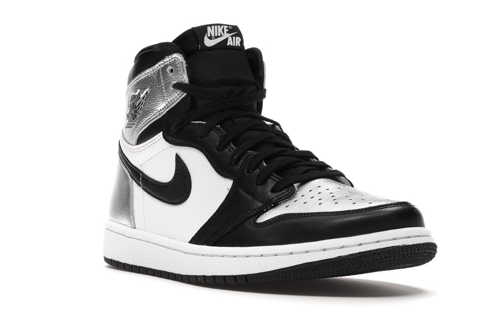 Jordan 1 Retro High Silver Toe