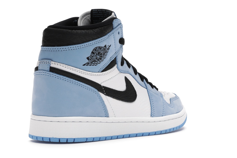 Jordan 1 Retro High White University Blue Black