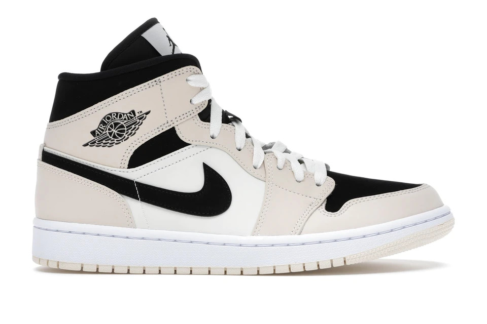 AJ 1 Mid Barely Orange Light Violet