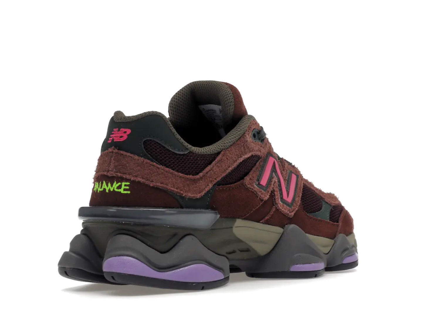 New Balance 9060 Rich Oak Burgundy