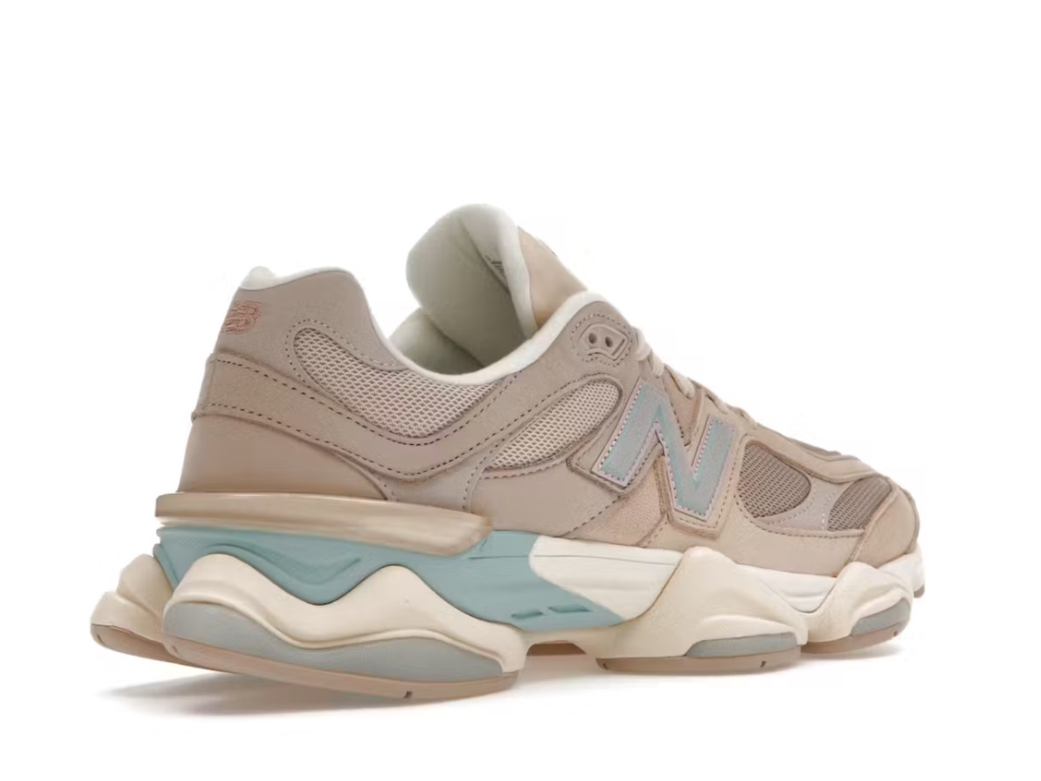 New Balance 9060 Ivory Cream Pink Sand