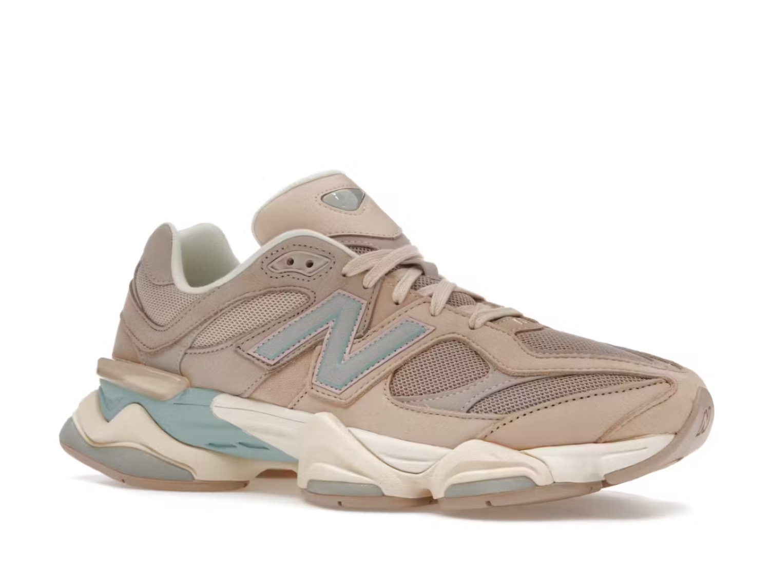 New Balance 9060 Ivory Cream Pink Sand